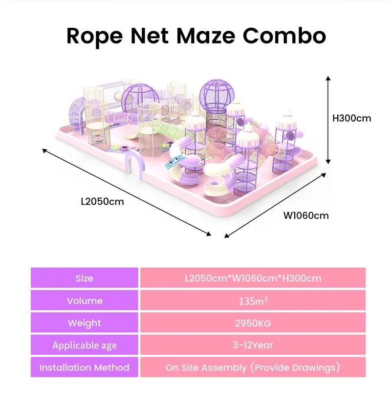 Rope Net Maze Combo2 Rope Net Maze Combo2