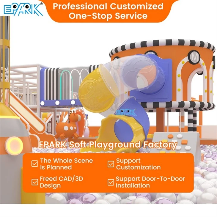 Whimsical Candy-Color Indoor Playground For Global Buyers high quality